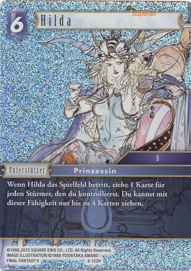 Final Fantasy Opus 6-122 H Hilda Wasser