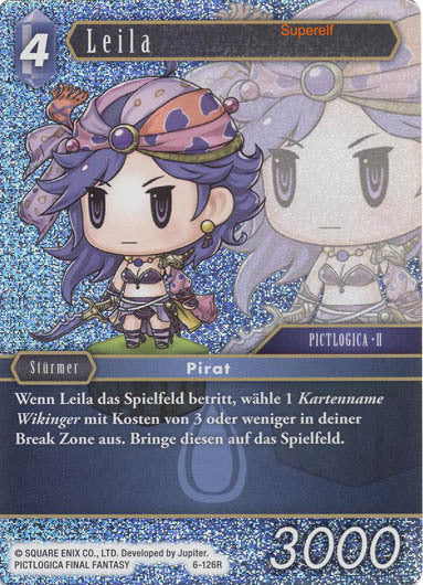 Final Fantasy Opus 6-126 R Leila Wasser