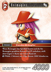 Final Fantasy Opus 7-003 C Rotmagier Feuer