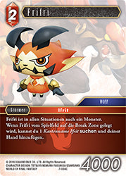 Final Fantasy Opus 7-004 C Frifri Feuer