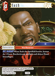 Final Fantasy Opus 7-008 C Sazh Feuer
