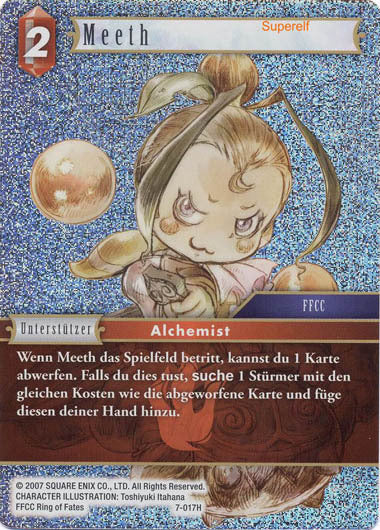 Final Fantasy Opus 7-017 H Meeth Feuer