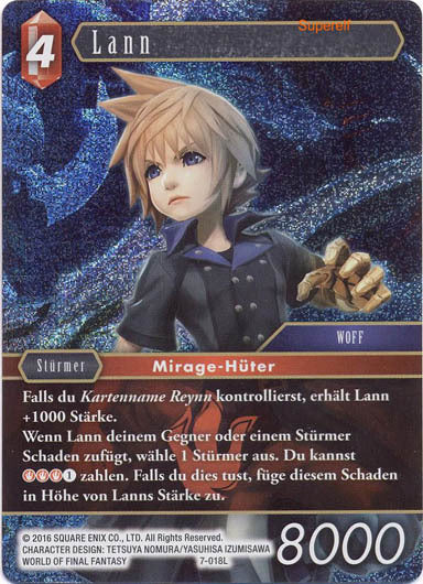 Final Fantasy Opus 7-018 L Lann Feuer