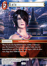 Final Fantasy Opus 7-020 C Lulu Feuer