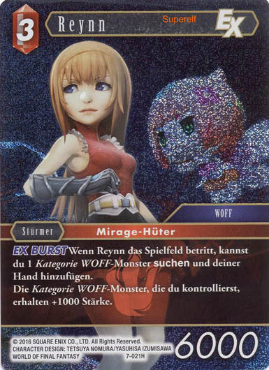 Final Fantasy Opus 7-021 H Reynn Feuer