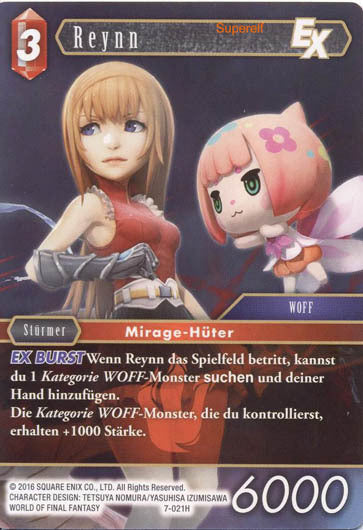 Final Fantasy Opus 7-021 H Reynn Feuer