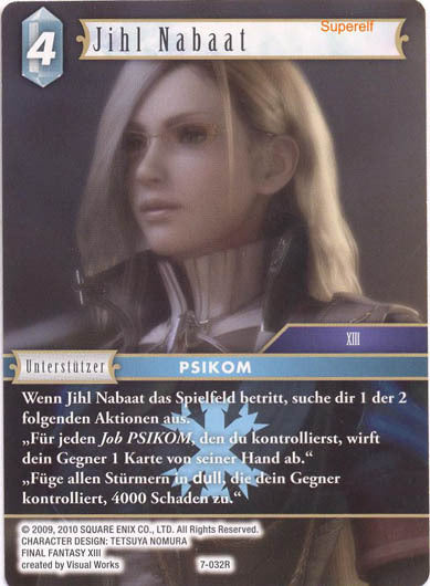 Final Fantasy Opus 7-032 R Jihl Nabaat Eis