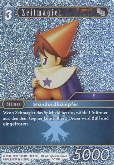 Final Fantasy Opus 7-037 R Zeitmagier Eis