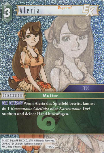 Final Fantasy Opus 7-043 C Aleria Wind