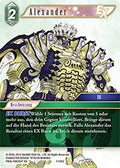 Final Fantasy Opus 7-045 C Alexander Wind