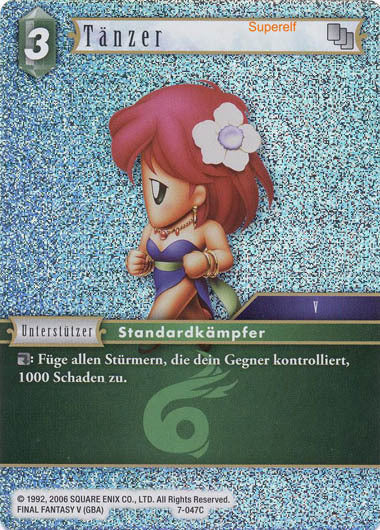 Final Fantasy Opus 7-047 C Tänzer Wind