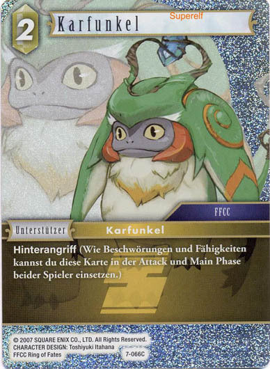 Final Fantasy Opus 7-066 C Karfunkel Erde
