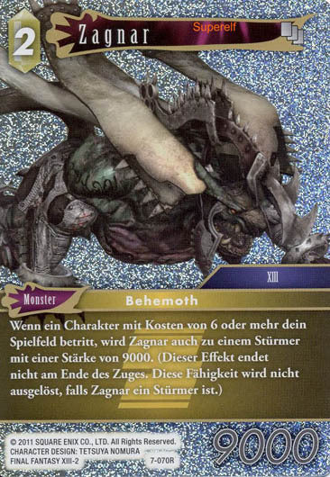 Final Fantasy Opus 7-070 R Zagnar Erde