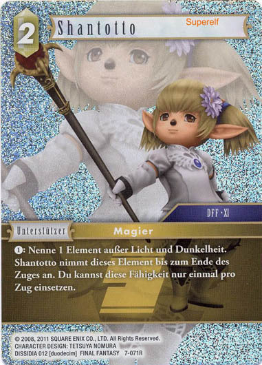 Final Fantasy Opus 7-071 R Shantotto Erde