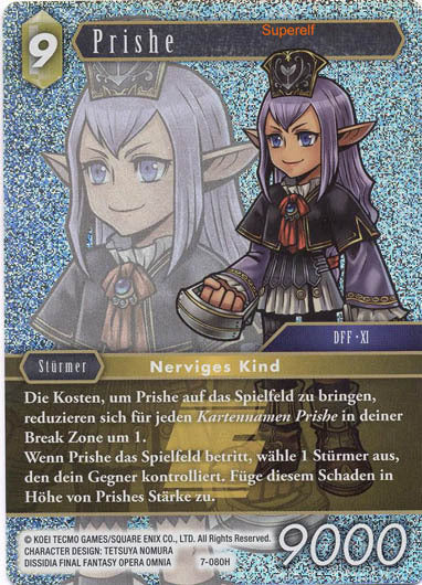 Final Fantasy Opus 7-080 H Prishe Erde