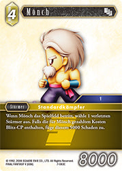 Final Fantasy Opus 7-083 C Mönch Erde