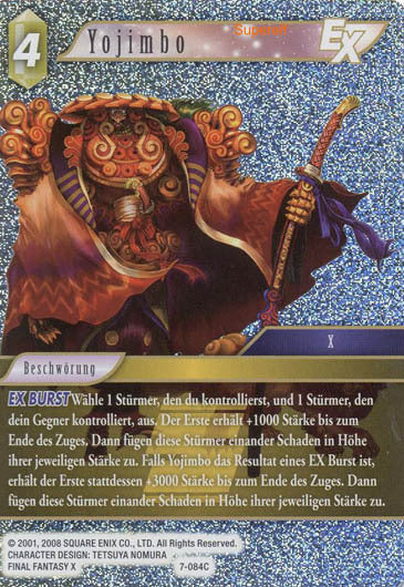 Final Fantasy Opus 7-084 C Yojimbo Erde