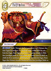 Final Fantasy Opus 7-084 C Yojimbo Erde