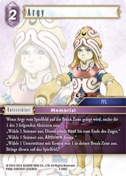 Final Fantasy Opus 7-086 C Argy Blitz