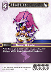 Final Fantasy Opus 7-090 C Gladiator Blitz