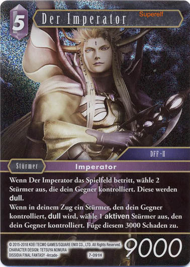 Final Fantasy Opus 7-091 H Der Imperator Blitz