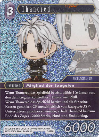 Final Fantasy Opus 7-092 C Thancred Blitz