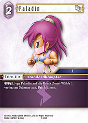 Final Fantasy Opus 7-100 C Paladin Blitz