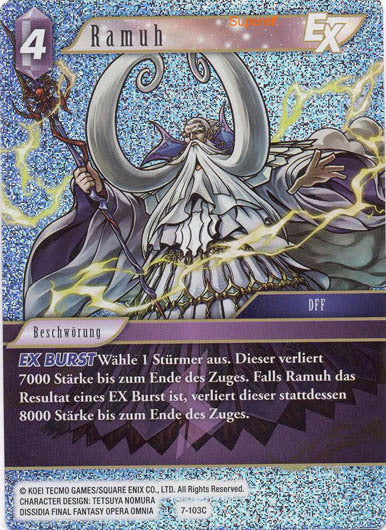 Final Fantasy Opus 7-103 C Ramuh Blitz