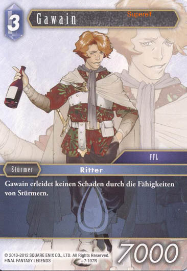 Final Fantasy Opus 7-107 R Gawain Wasser