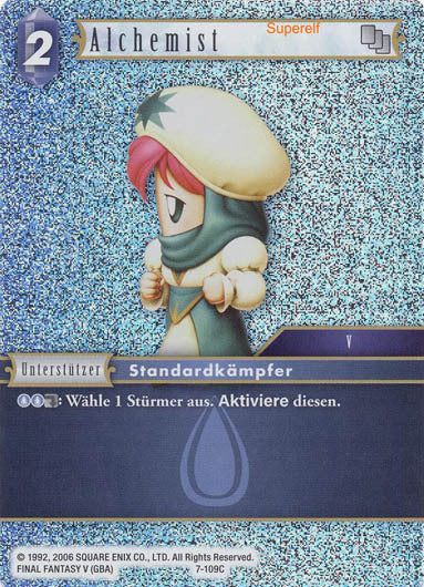 Final Fantasy Opus 7-109 C Alchemist Wasser