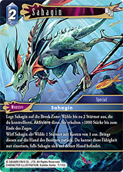 Final Fantasy Opus 7-110 C Sahagin Wasser