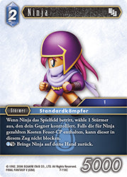 Final Fantasy Opus 7-118 C Ninja Wasser