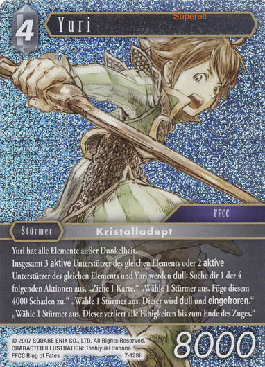 Final Fantasy Opus 7-128 H Yuri Licht