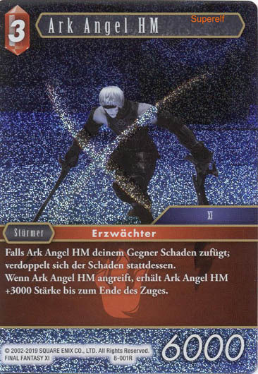 Final Fantasy Opus 8-001 R Ark Angel HM Feuer