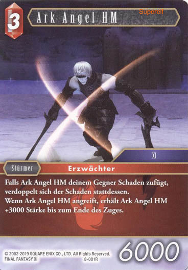 Final Fantasy Opus 8-001 R Ark Angel HM Feuer