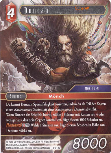Final Fantasy Opus 8-014 L Duncan Feuer