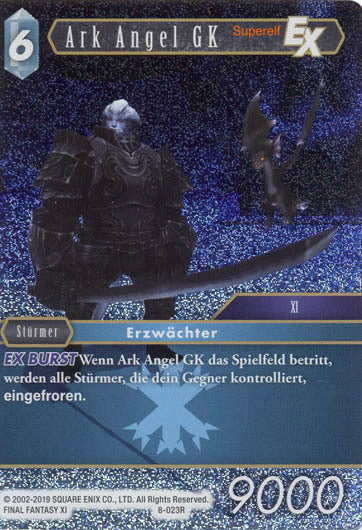 Final Fantasy Opus 8-023 R Ark Angel GK Eis