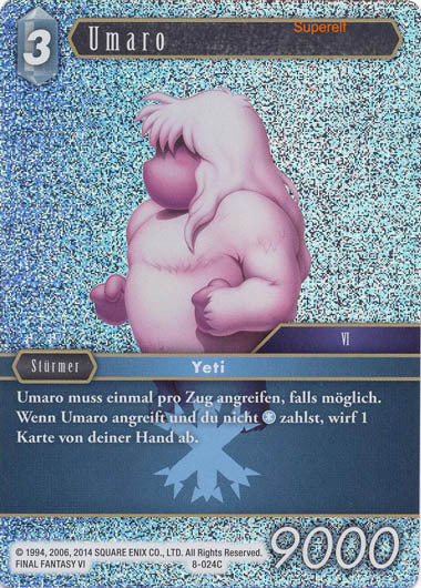 Final Fantasy Opus 8-024 C Umaro Eis