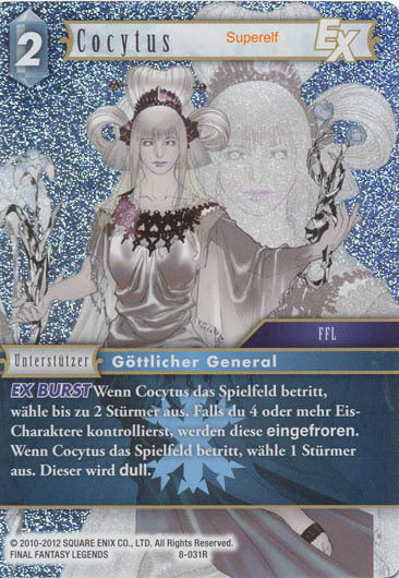 Final Fantasy Opus 8-031 R Cocytus Eis