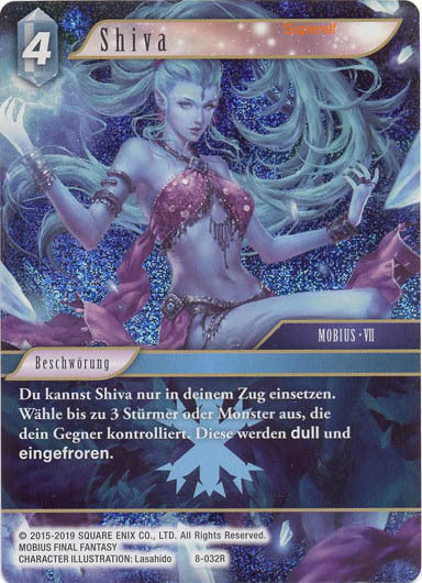 Final Fantasy Opus 8-032 R Shiva Eis