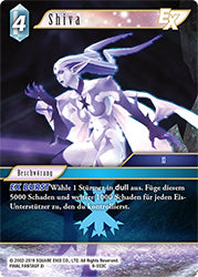 Final Fantasy Opus 8-033 C Shiva Eis