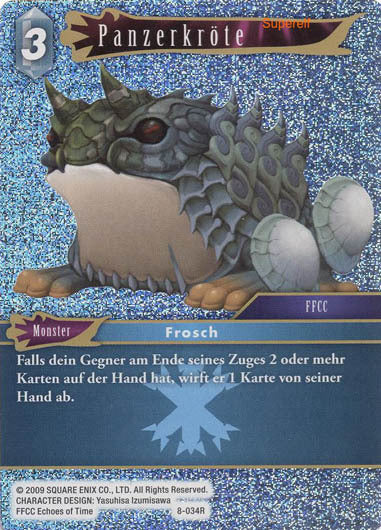 Final Fantasy Opus 8-034 R Panzerkröte Eis