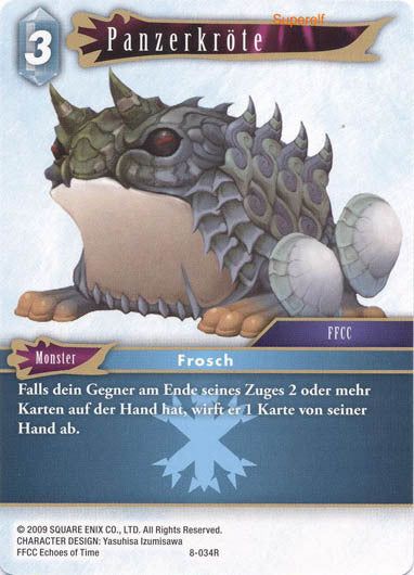 Final Fantasy Opus 8-034 R Panzerkröte Eis