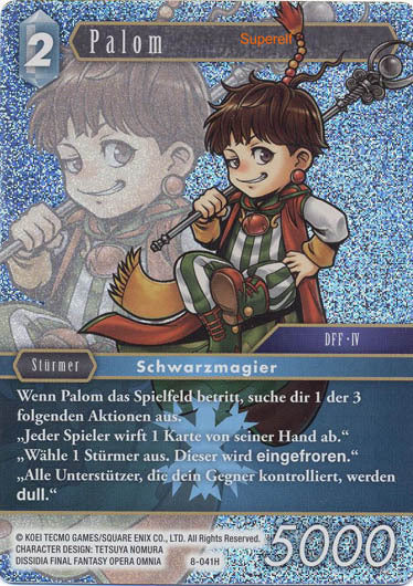Final Fantasy Opus 8-041 H Palom Eis