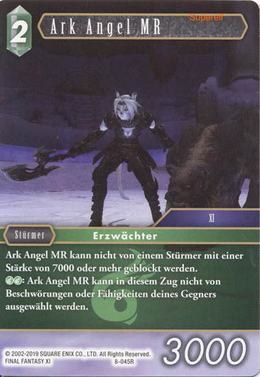 Final Fantasy Opus 8-045 R Ark Angel MR Wind