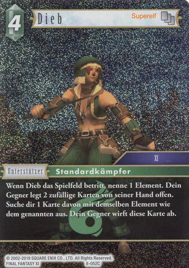 Final Fantasy Opus 8-052 C Dieb Wind