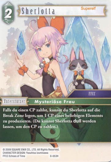 Final Fantasy Opus 8-053 H Sherlotta Wind