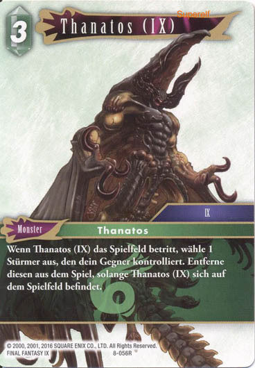 Final Fantasy Opus 8-056 R Thanalos (IX) Wind