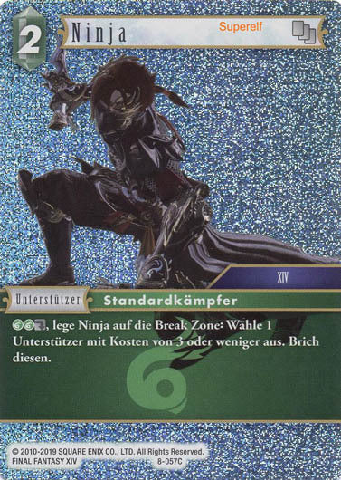Final Fantasy Opus 8-057 C Ninja Wind