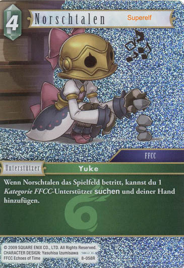 Final Fantasy Opus 8-058 R Norschtalen Wind